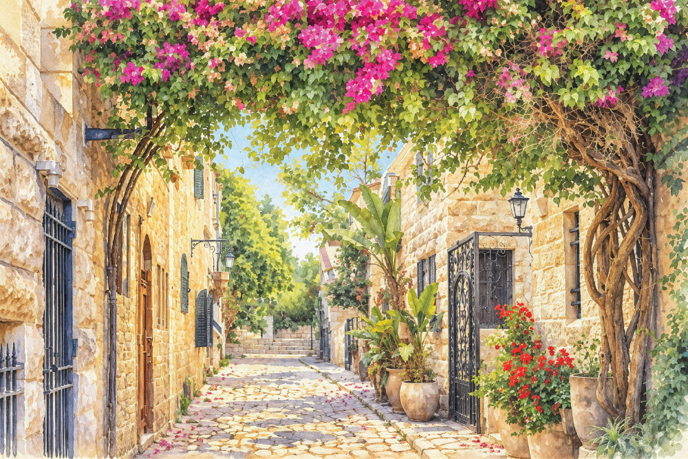 Jumbo Mural - A Walk Through Yerushalayim