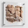 Acrylic: To Touch the Kosel