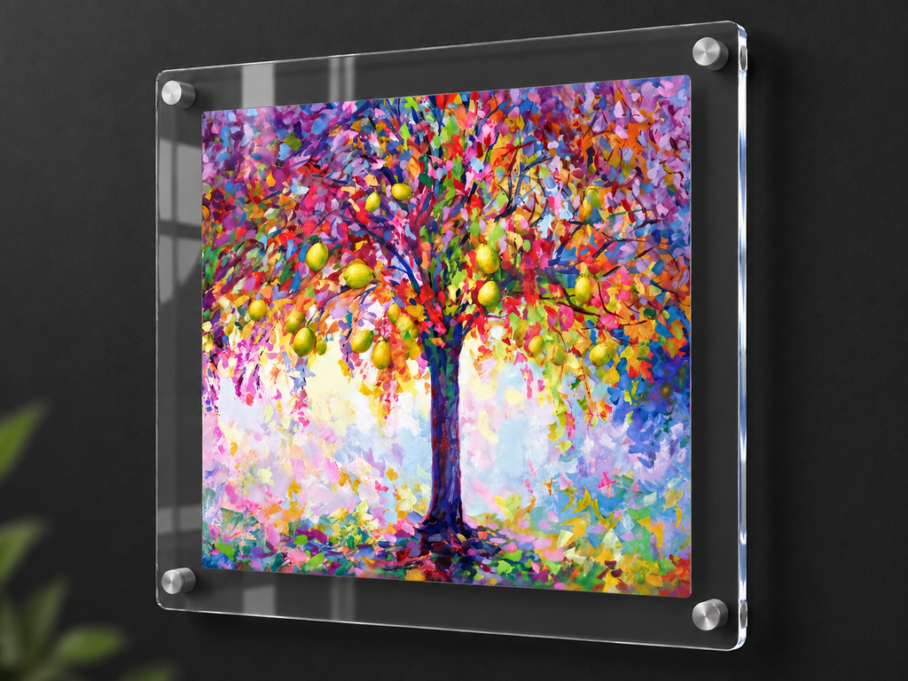 Acrylic: Vibrant Esrogim