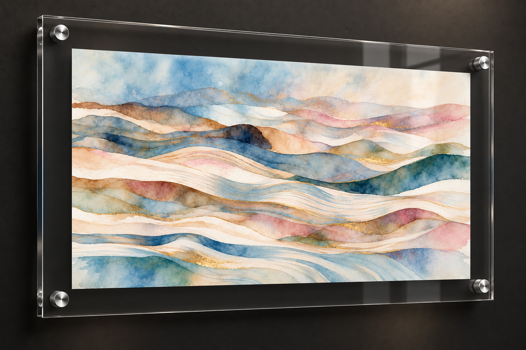 Acrylic: Flowing