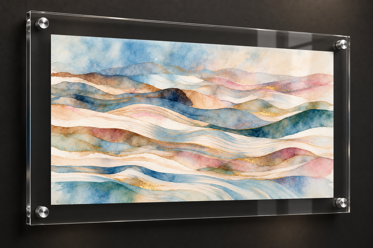 Acrylic: Flowing