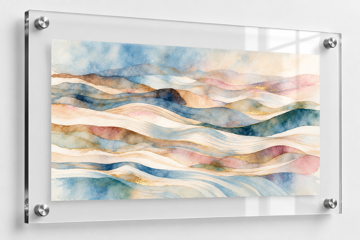 Acrylic: Flowing